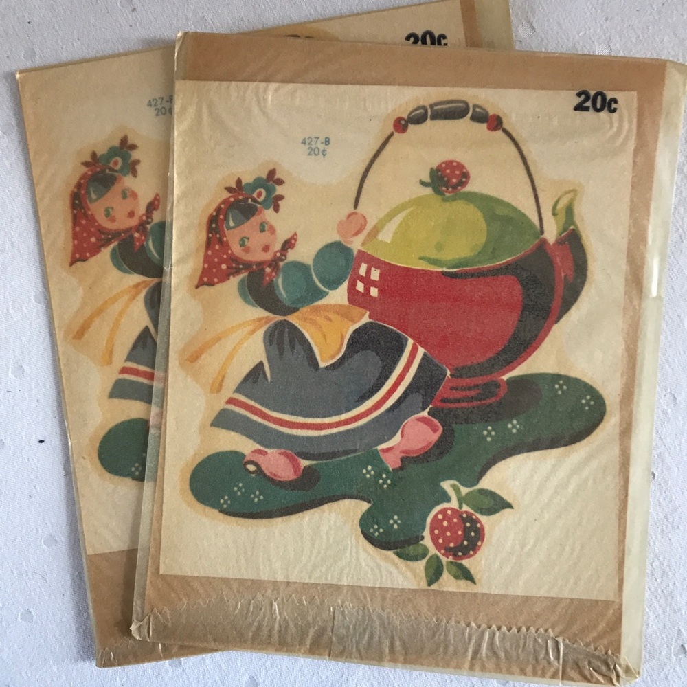 Vintage Beauty Spot Decals by Meyercord